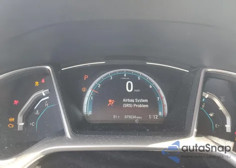 2018 Honda Civic Ex from USA, damaged, VIN JHMFC1F30JX033449